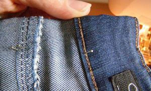 Làm thế nào để may quần jean ở thắt lưng bằng tay của riêng bạn: hướng dẫn từng bước