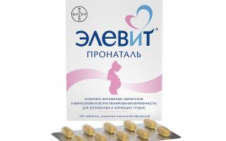 Vitaminer til gravide Elevit Pronatal: sammensætning, instruktioner til brug i 1,2, 3 trimester, anmeldelser