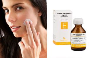 Vitamin E cho da mặt: có vấn đề, nhờn, dưỡng ẩm, chống nhăn